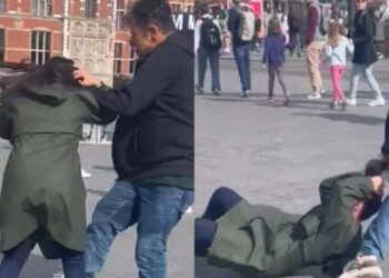 Pregadora de rua é arrastada pelo cabelo por muçulmano na Holanda: “Perseguição”