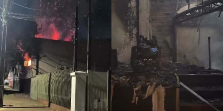 Incêndio destrói templo no Paraná: “Nada vai parar o avanço da Igreja”