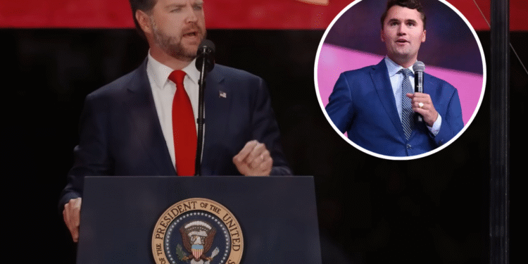 Vice-presidente dos EUA diz que Charlie Kirk o inspirou a falar mais de Jesus publicamente