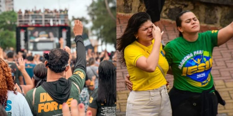 Marcha para Jesus reúne milhares de cristãos nas ruas de Recife