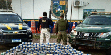 PRF apreende mais de 130 kg de drogas em blitz na BR-364, em Porto Velho