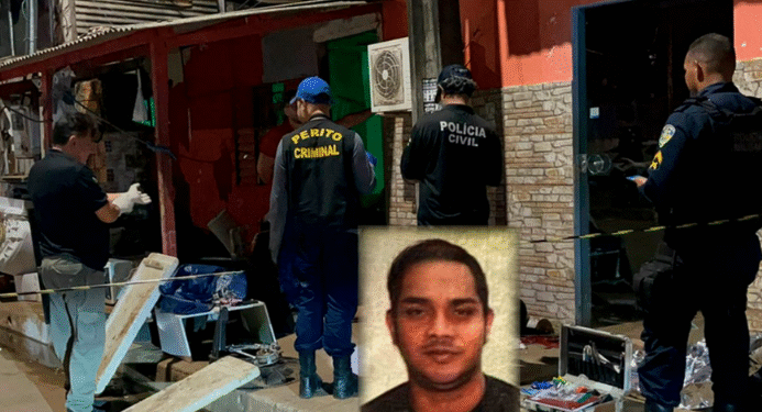 Homem é morto a tiros em frente a residência no centro de Porto Velho