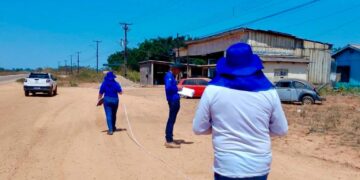 Ações de cadastramento preparam infraestrutura de água no distrito de Triunfo, em Candeias do Jamari