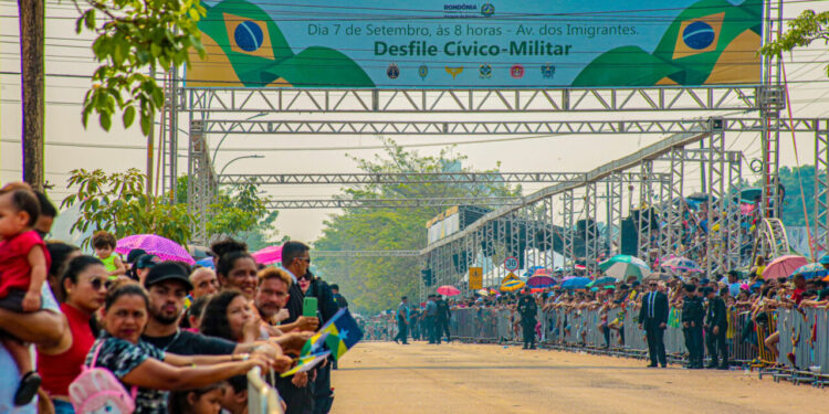 Desfile cívico-militar de 7 de Setembro acontece neste domingo, 7, na Avenida Santos Dumont, em Porto Velho