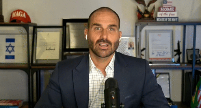 Eduardo Bolsonaro diz que será candidato a presidente em 2026