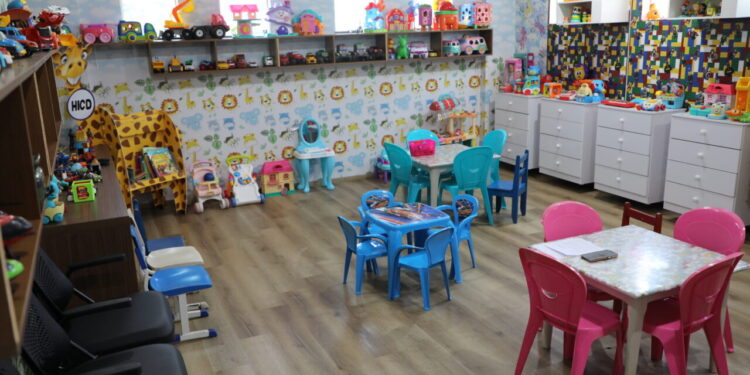 Nova brinquedoteca do Hospital Infantil Cosme e Damião promove espaço de diversão durante a internação hospitalar