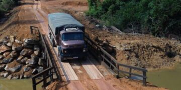 Obras de pontes na RO-460 ampliam segurança e melhoram trafegabilidade entre Buritis e Rio Pardo