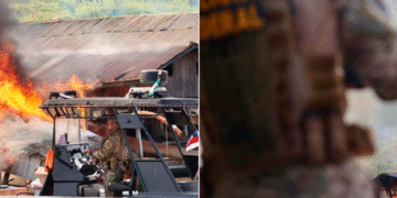 Operação Leviatã: PF destrói 138 embarcações de garimpo ilegal no rio Madeira em Rondônia