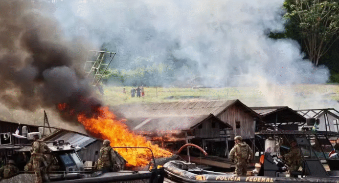Operação Tântalo expõe rede de vazamento de informações para garimpeiros ilegais em Rondônia