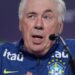 Ancelotti manterá Brasil com quatro atacantes em duelo contra o Chile
