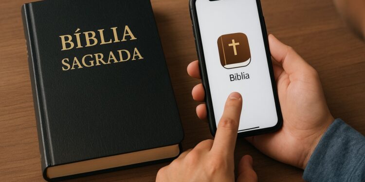 App da Bíblia supera exemplares impressos pela primeira vez