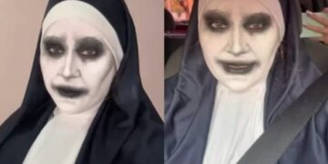 Fã vestida como freira de Invocação do Mal é barrada em shopping