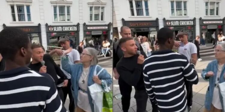 Idosa agride evangelista que pregava arrependimento