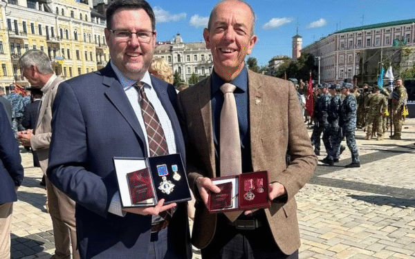 Líderes batistas são homenageados por Zelensky pela ajuda à Ucrânia