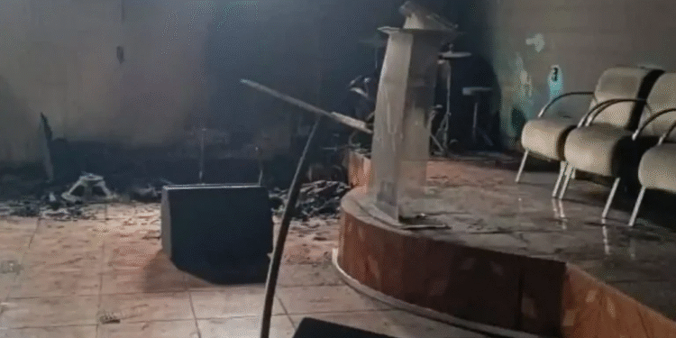 Templo da Assembleia de Deus é alvo de ataque criminoso
