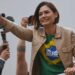 Michelle Bolsonaro promete ser ‘leoa’ na disputa pelo Planalto