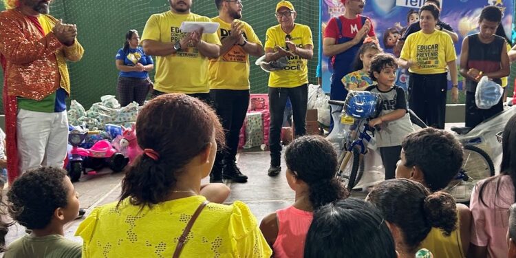 Ações educativas de trânsito alcançaram mais de 1.500 crianças durante fim de semana em Porto Velho