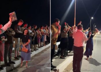 Igreja faz clamor em ponte de Paraíba após suicídios: “Repreendemos o espírito de morte”