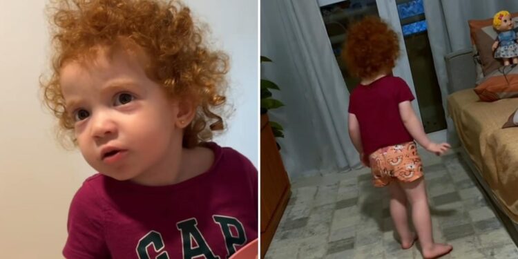 Menina de 2 anos emociona ao ver Jesus e convidá-lo para brincar: ‘Ele é lindo’