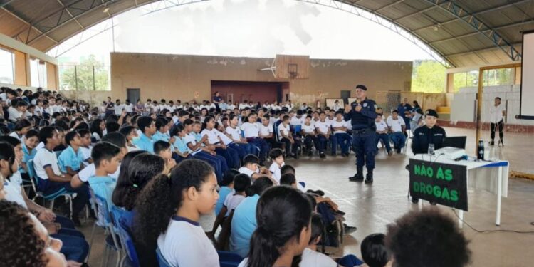 Ações de Prevenção às drogas são intensificadas pelo governo de RO nas escolas de Guajará-Mirim