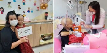 Menina supera diagnósticos de cânceres e hoje dá lição de fé: