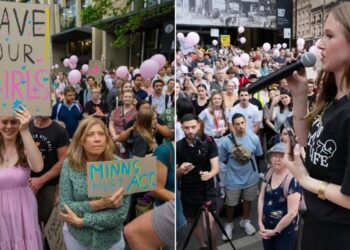 Protesto pró-vida pede fim do aborto de meninas na Austrália: ‘É demoníaco’