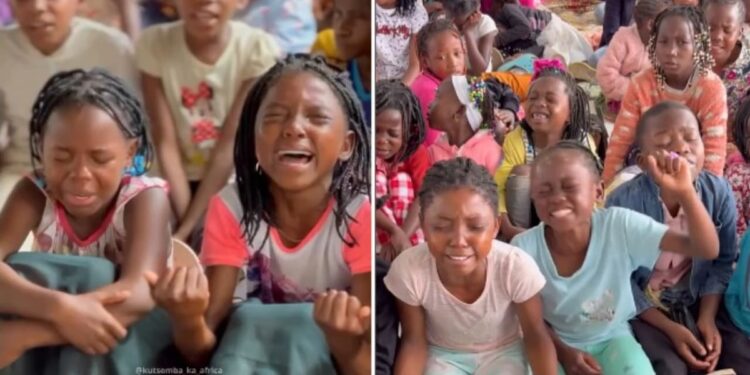 Crianças da África emocionam ao louvar com devoção: “Nível de adoração raro”