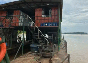 PF e Ibama deflagram nova operação contra garimpo ilegal no Rio Madeira