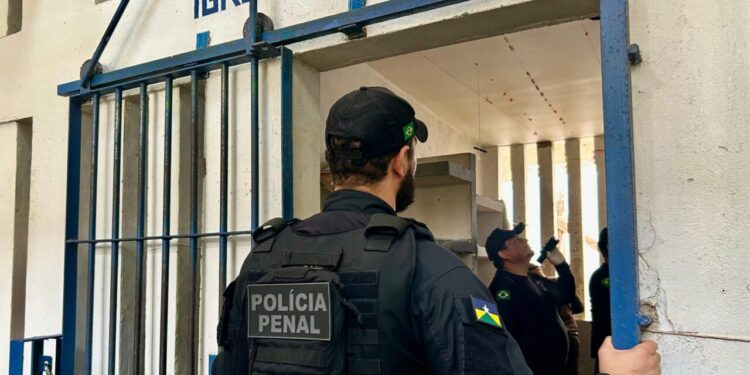 Operação Callapacea: Governo de RO realiza revista geral no Centro de Ressocialização de Machadinho do Oeste