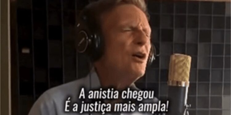 Crivella lança música em defesa da anistia em prol da esperança