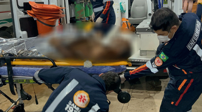 Genro esfaqueia idoso que tentou defender a filha durante briga do casal