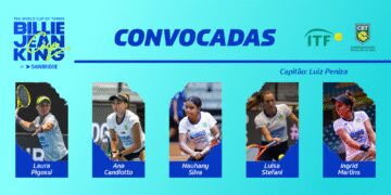 Tênis: seleção é convocada para playoffs da Billie Jean King Cup