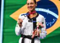 Milena Titoneli é prata no Mundial de taekwondo, o 3º pódio do Brasil