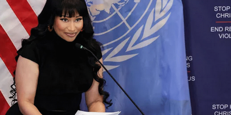 Na ONU, Nicki Minaj denuncia perseguição a cristãos na Nigéria: ‘Eles são alvo’