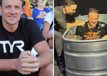 Medalhista olímpico de natação é batizado: ‘Decidi dedicar minha vida a Jesus’