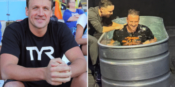 Medalhista olímpico de natação é batizado: ‘Decidi dedicar minha vida a Jesus’