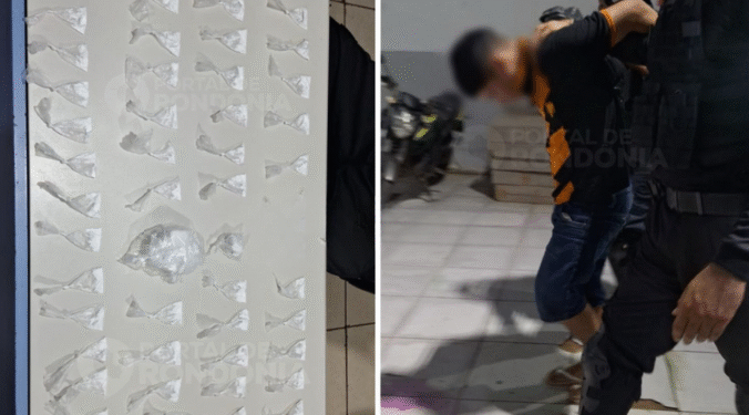 Adolescente é apreendido com mais de 70 porções de cocaína durante ação policial no bairro Mariana