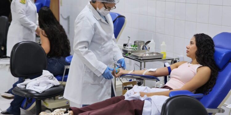 Coleta Itinerante reúne 198 voluntários durante ação de doação de sangue em São Miguel do Guaporé