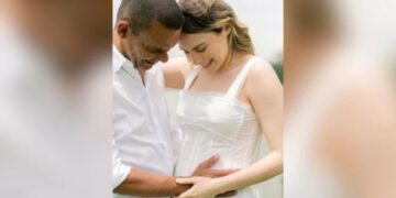 Rodrigo Silva e esposa anunciam gravidez e contam nome do bebê