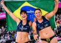 Carol Soberg e Rebecca faturam bronze no Mundial de vôlei de praia