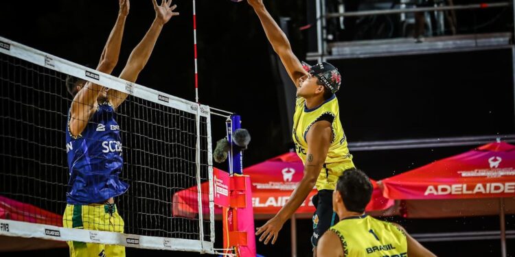 Duplas do Brasil estreiam com 6 vitórias no Mundial de Vôlei de Praia