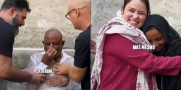 cruzada resulta no batismo de dezenas de muçulmanos