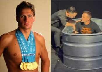 Ryan Lochte, medalhista olímpico, aceita Jesus e é batizado