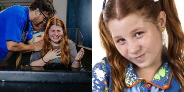 Ex-Chiquitita é batizada em igreja: “Novo nascimento”