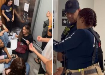 Jovens presos em elevador adoram a Deus enquanto aguardam resgate nos EUA