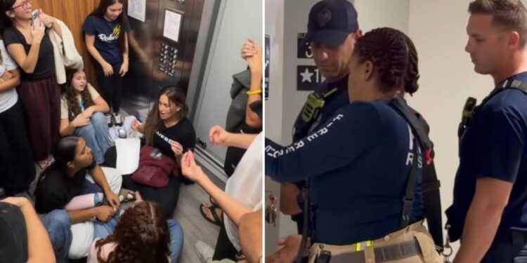 Jovens presos em elevador adoram a Deus enquanto aguardam resgate nos EUA