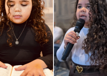Após transplante dos dois rins, menina de 9 anos inspira ao pregar Jesus