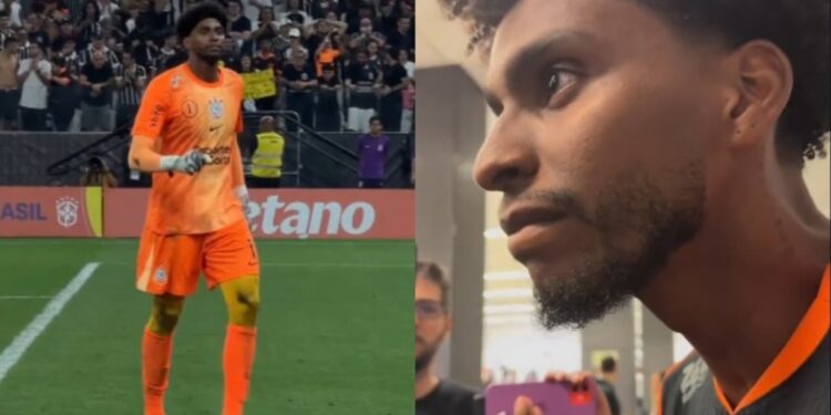 Após levar Corinthians à final da Copa, Hugo Souza diz: “Sem Jesus, a gente não é nada”