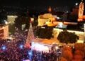 Belém, cidade onde Jesus nasceu, volta a acender árvore de Natal após cessar-fogo em Gaza