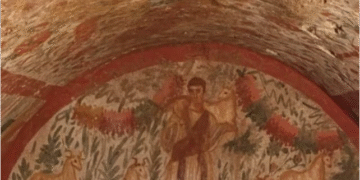 Imagem rara de Jesus jovem é encontrada em sítio arqueológico